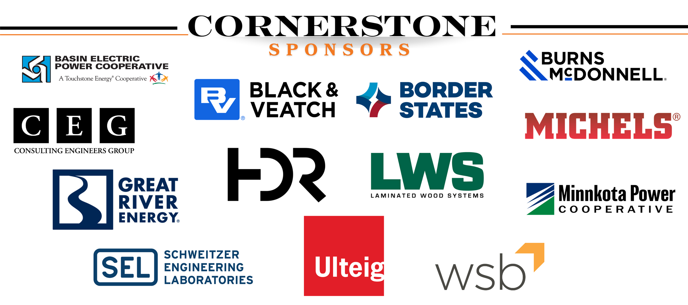 Cornerstone Sponsors